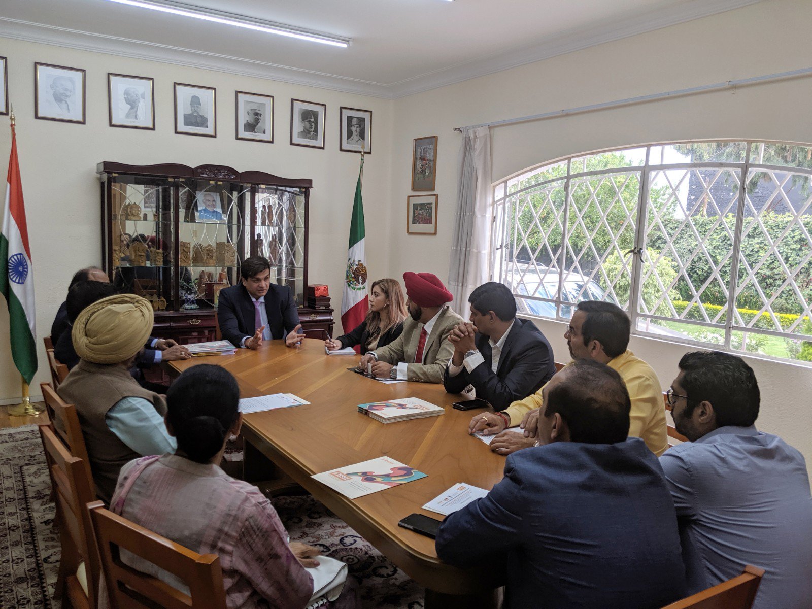 A delegation of visited Mexico on 27-28 June, 2019. The Council met with National Chamber of Textiles, National Chamber of Apparels, Indian textile merchants and Chamber of Commerce of Guadalajara.