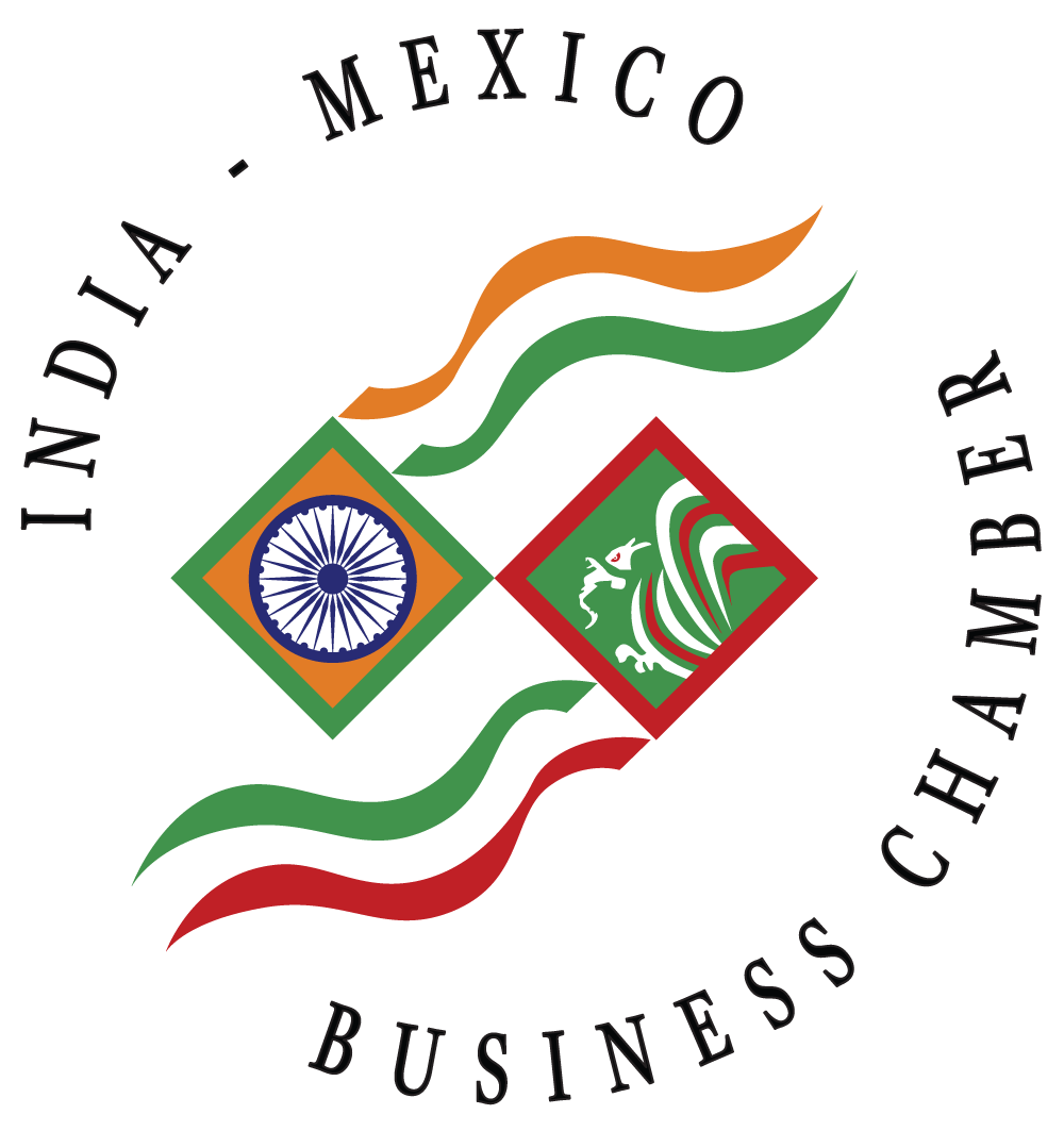 India-Mexico Business Chamber (IMBC) – Connecting Businesses Across Borders Logo of India-Mexico Business Chamber (IMBC), the official organization promoting trade, business, and investment between India and Mexico.